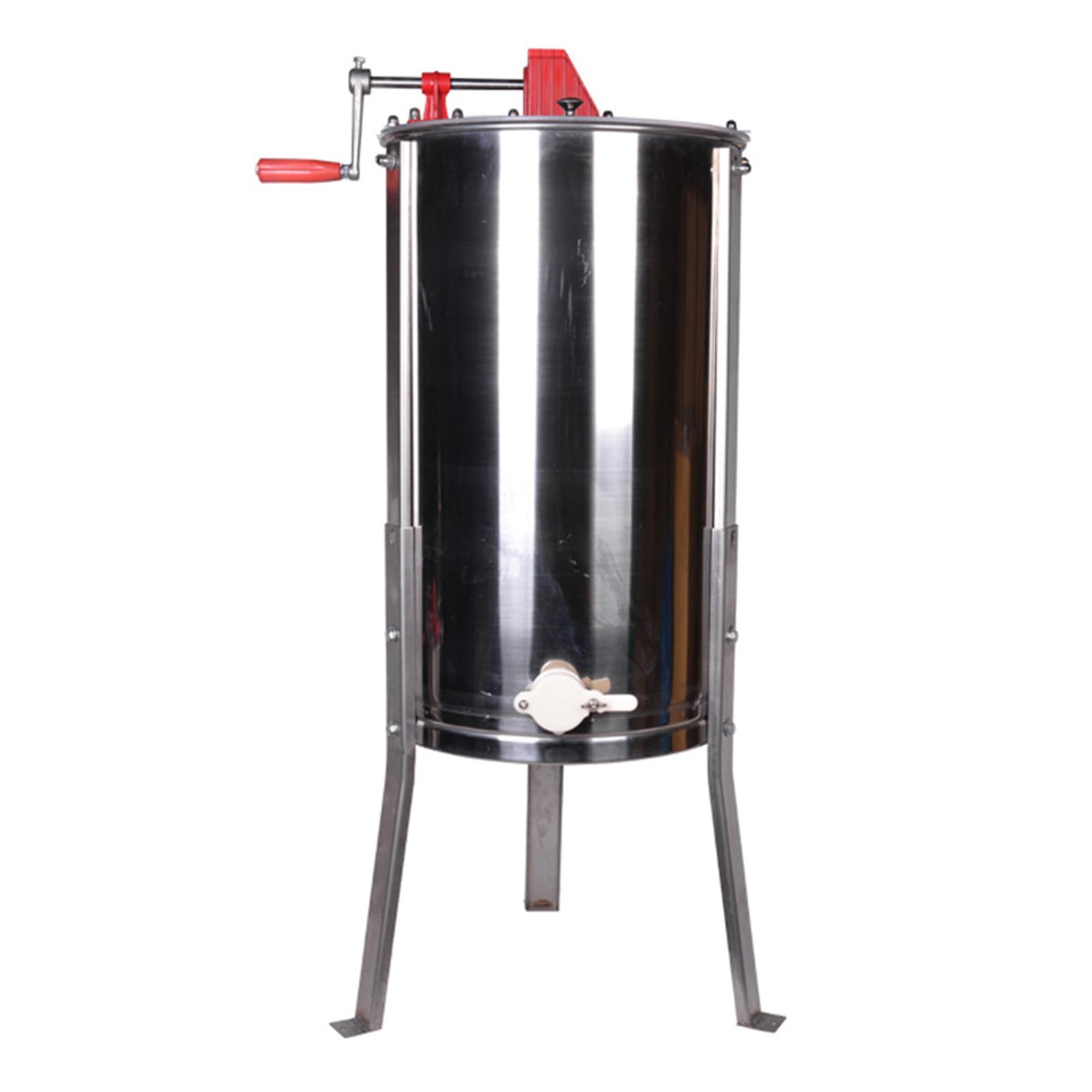 Estrattore di Miele, Manuale Centrifuga Estrai Nettare, per Apicoltura da Tamburo in Acciaio Inossidabile(3 Favi)