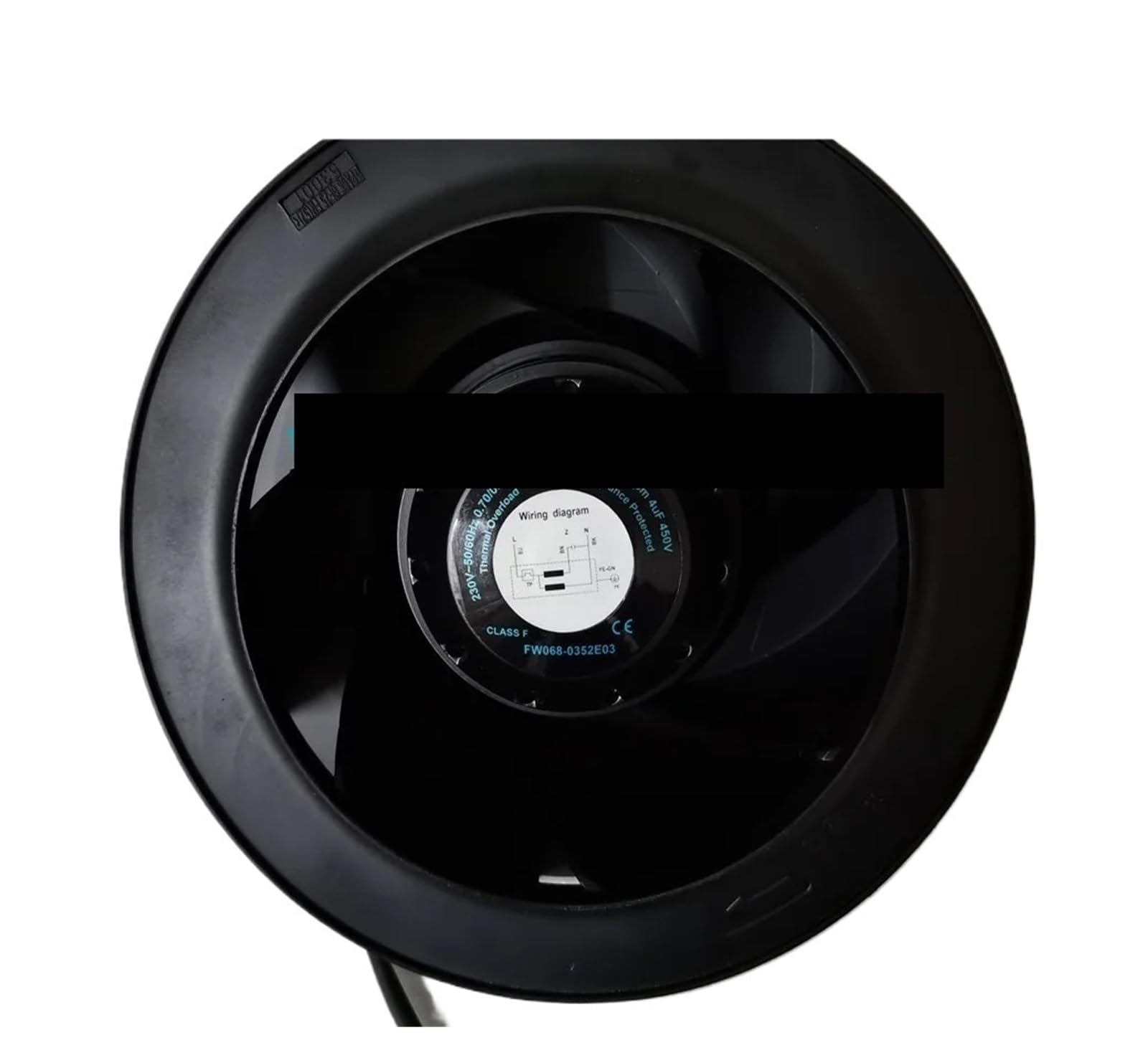 Ventilateur centrifuge 225MM de rechange pour conduit FH225I0000