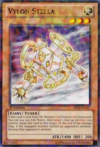 Yu-Gi-Oh! - Vylon Stella (BP02-EN107) - Battle Pack 2: War of the Giants - 1st E