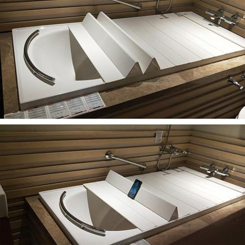 Alfombrilla de PVC para bañera de 85 x 65 cm con acabado impermeable premium 7