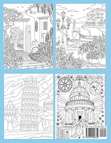 Enchanting Italy Coloring Book image 4