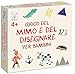 Gioco del mimo e del disegnare per bambini 4+ Gioco da Tavolo per Famiglie Giochi da Tavolo per Bambini