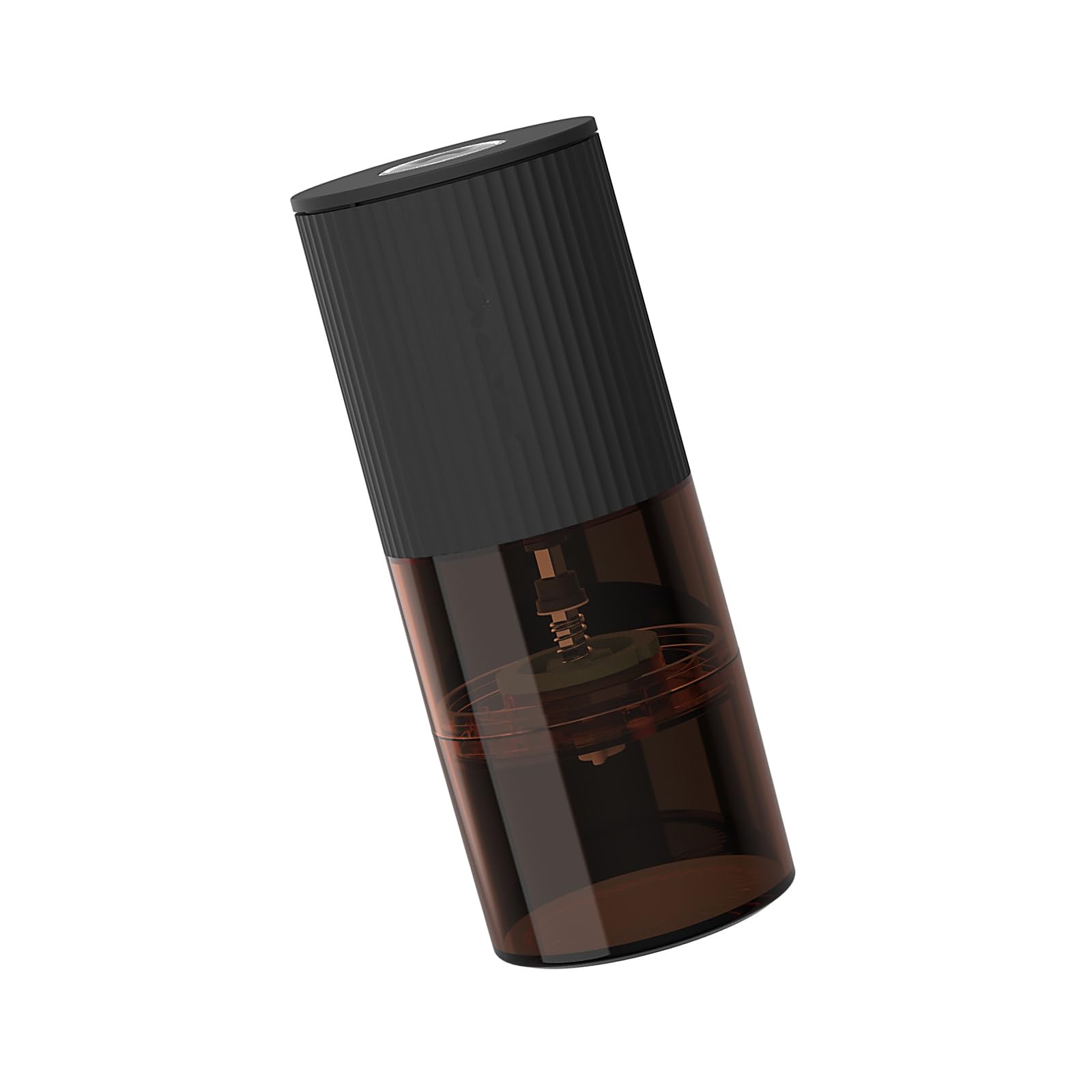 Xinsheinelry Black Electric Coffee Grinder With Adjustable Ceramic Burr For Brewing To Espresso Portable Usb Rechargeable Design Fine Coffee Grinder