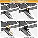 8 Stück Solarmodul Halterung Endklemme 30mm, Solarpanel Halterung Kit, Verstellbar Solar Endklemme Befestigungs, Aluminium Solar Klemmen, Z PV Module Solarmodule Halterungen für Dächer Wohnmobile