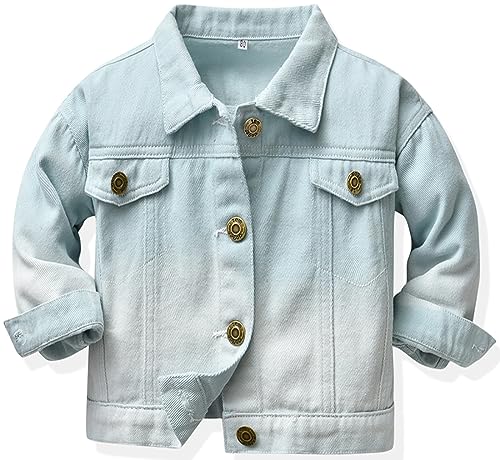 Image of Cromoncent Toddler Denim Jacket for Boys Girls