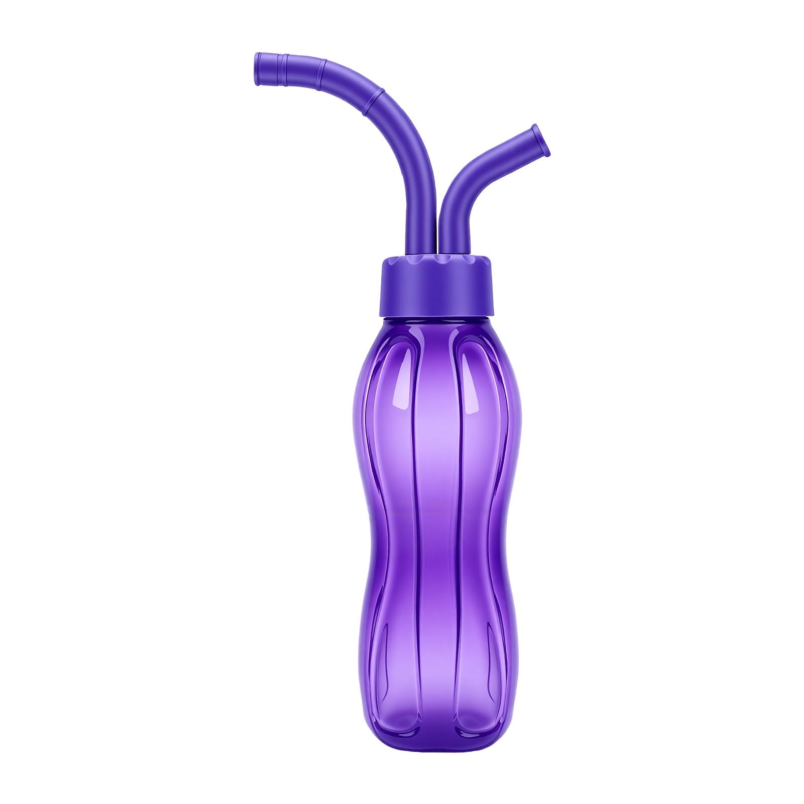 Zunate 580ML Stimmtrainer Flasche Doppelt Gebogener Mundstück Gesang