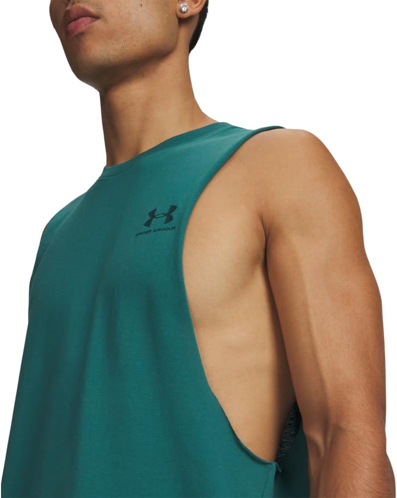 Under Armour Men's Sportstyle Left Chest Cut-Off T-Shirt