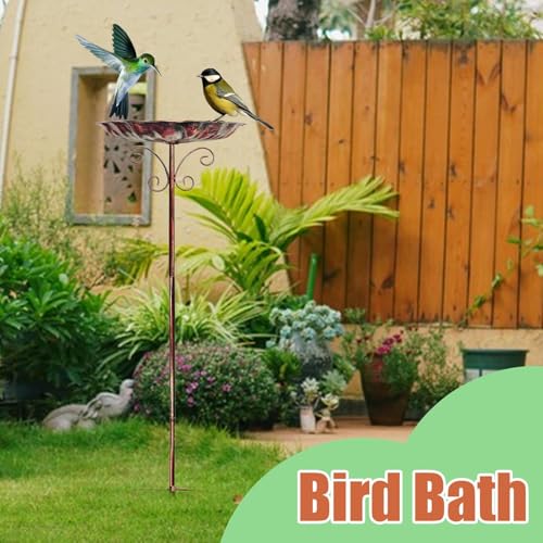 Bain d’oiseaux pour extérieur de prestige en métal durable - 4