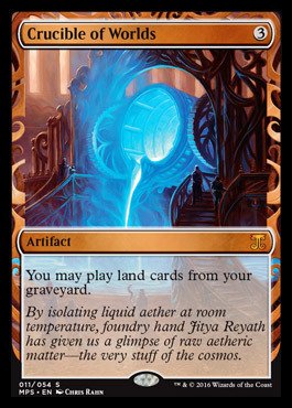 Magic The Gathering - Crucible of Worlds (011/054) - Masterpiece