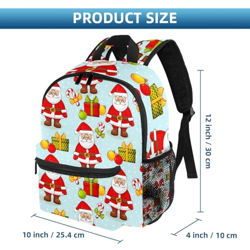 Sac à dos motif Père Noël multicolore, le cadeau idéal pour les fêtes - 2