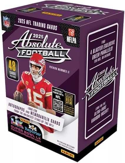 Absolute Football Blaster Box 2025 cartes NFL Panini à collectionner