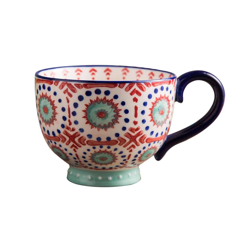 Tasse bol à soupe en porcelaine vintage céramique de four haute résistance micro-onde