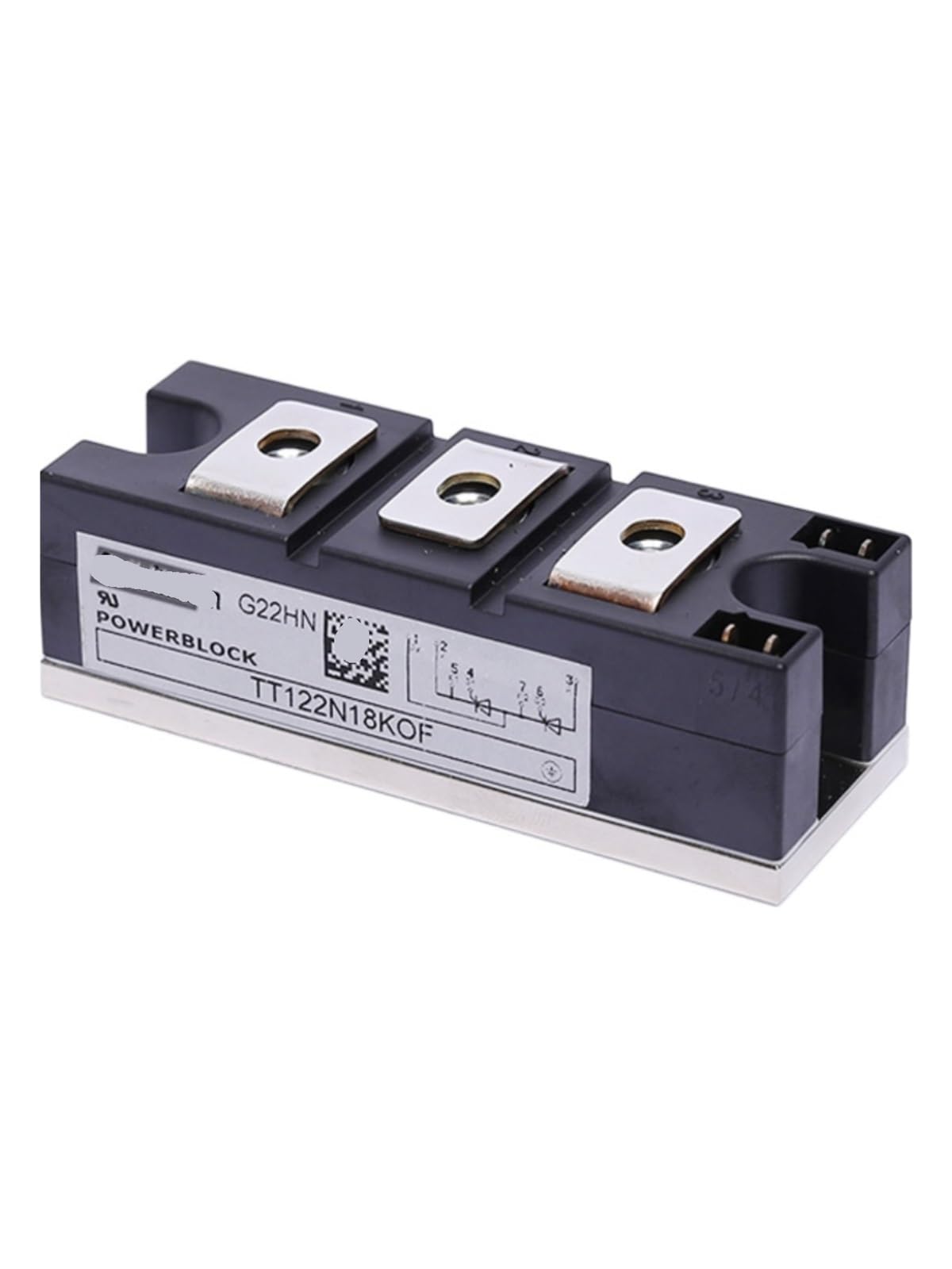 Fusible pour module thyristor SCR TT122N18KOF évite les pannes de surtension
