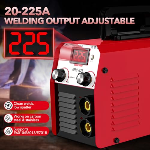 Image of Stick Welder, 110V /220V IGBT Inverter Welding Machine 225A