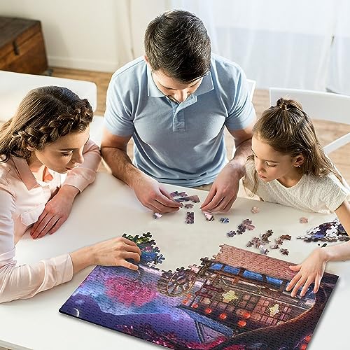Puzzle en bois 1000 pièces William's Back Garden style classique