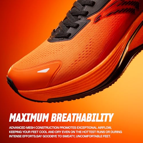 Men’s Rocket 6.0 Running Shoes Cushioning Water Resistant Comfortable Breathable Athletic Workout Gym Cross Trainer Sports Sneakers3