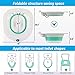G GREENLY-AG Sitz Bath, Sitz Bath for Toilet, Electric Sitz Bath for Hemorrhoids Men and Women, Postpartum Care, Gentle and Soothing, Portable Sitz Bath for Universal Toilet Seat