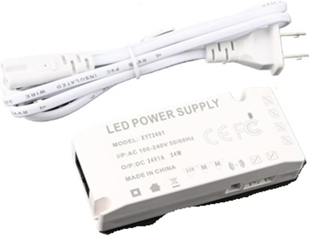 LED Ultra-Thin Wardrobe Cabinet Light Dedicated Power Supply Light with Transformer 12V 24W 60W 36W(DC12V72W-10 Output Ports)