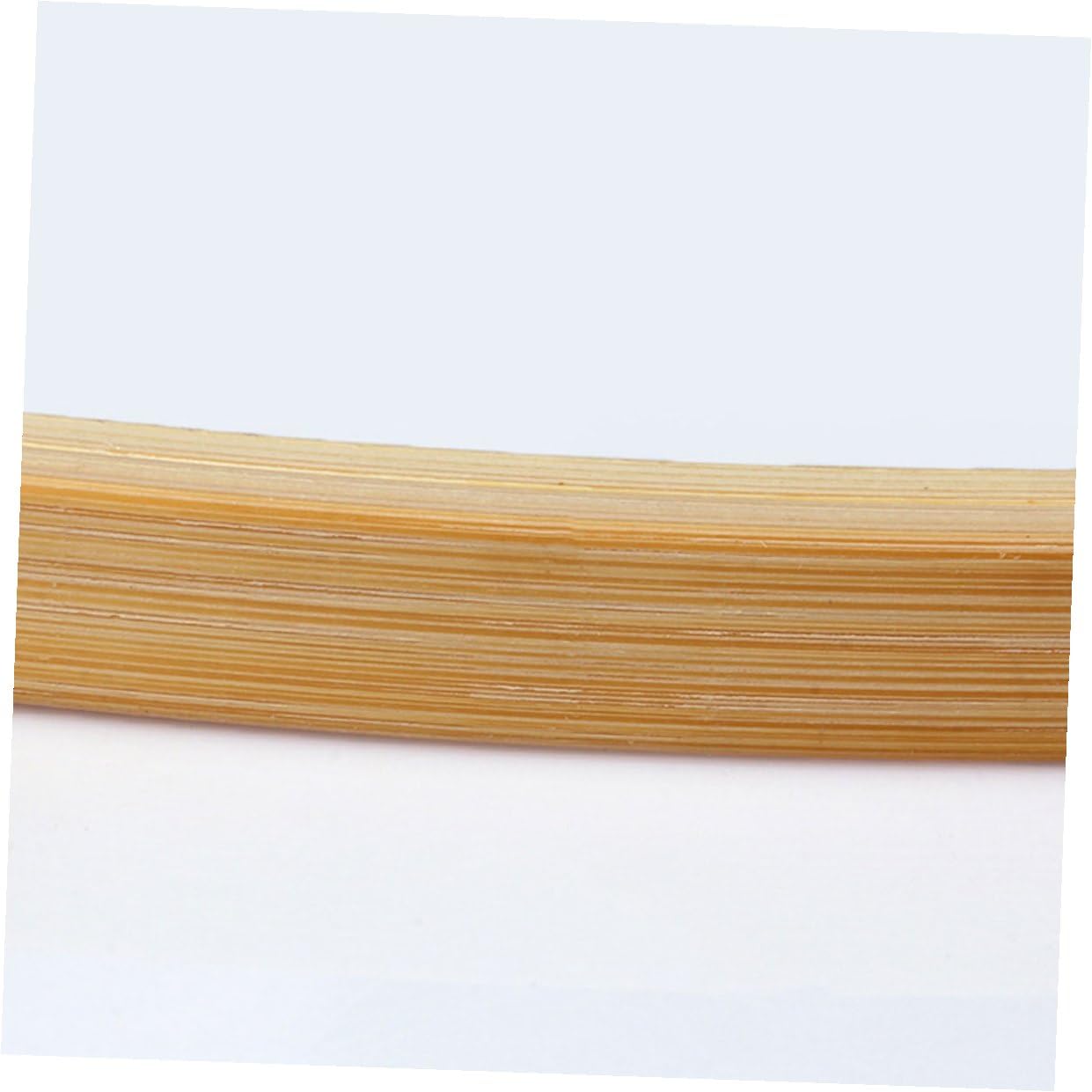 SHINEOFI Kit di 10 Cerchi per Ricamo in Bambù Phyllostachys Pubescens, Telaio per Punto Croce, Fissaggio Tessuto Stabile, per Principianti e Decorazioni Murali