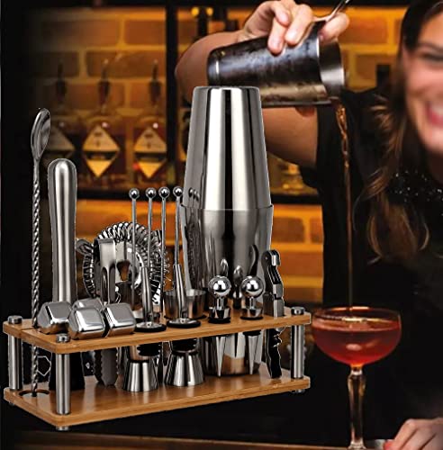 Set Cocktail Coctelera Boston Acero Inoxidable 20 Piezas miniatura 2