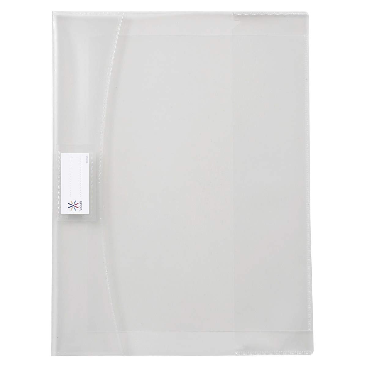 Viquel - Lot de 10 Protège-Cahier 24X32 Transparents avec Rabats Strong Cover
