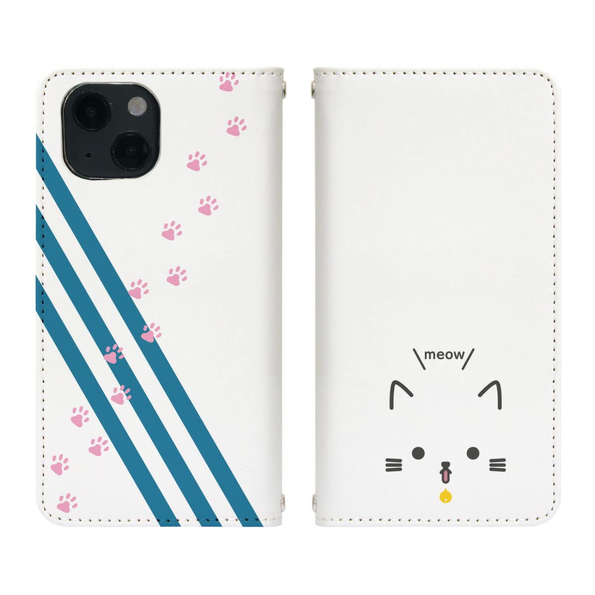 Amazon Co Jp Galaxy 1 Sc 42a 用 スマホケース ベルトなし 手帳型 スマホカバー Bn874 K 猫 ねこ ネコ にゃんこ キャット かわいい猫 猫好き ギャラクシーa21 ケース Galaxy 1 Sc42a ケース スマートフォン スマートホン 携帯 ケース 手帳 ダイアリー フリップ