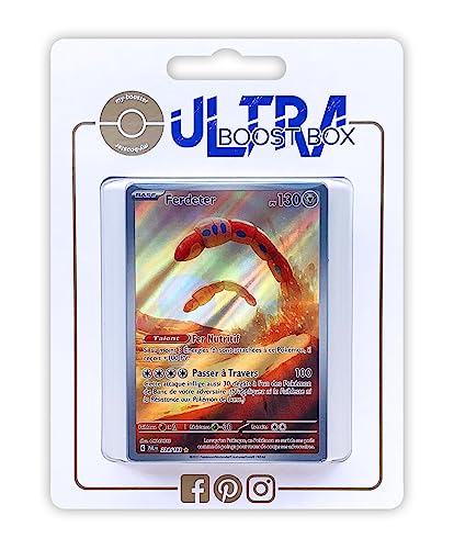Ferdeter 224/193 Alternative Pokémon Coffret Cadeau Évolutions à Paldea 10 Cartes