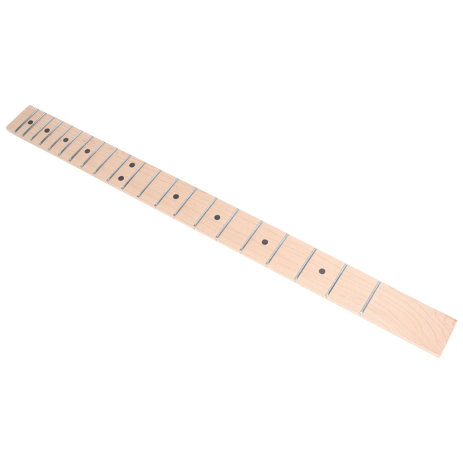 Abaodam Electric Guitar Replacement Neck Maple Fretboard 21 Frets Black Dot Fingerboard for Folk and Electric Guitars Accessories