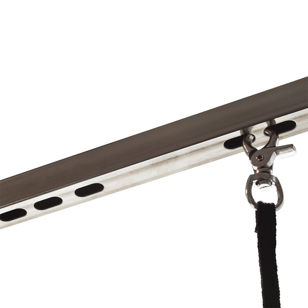 GYMAX Pflegetisch Für Hunde & Katzen - Höhenverstellbar & Klappbar