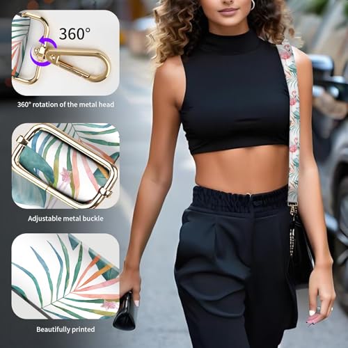 Image of Wide Purse Strap Replacement Crossbody, Funny Shoulder Strap Adjustable, Cute Bag Strap for Women Guitar Purses