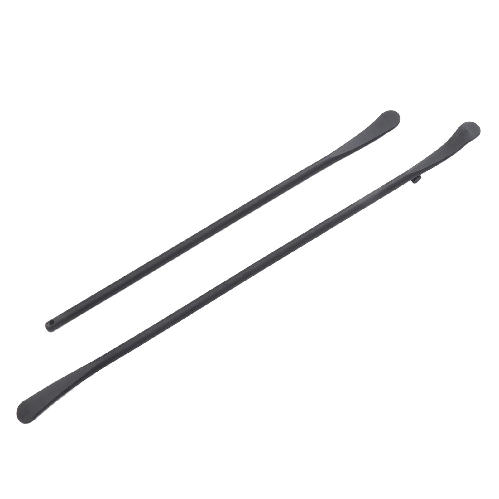 Zestaw 2 szt. Drążków do Opon Bezdętkowych o Dużej Wytrzymałości ze Stali do łatwej Wymiany Opon w Pojazdach Terenowych 97 Cm 76,5 Cm