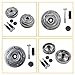 Variable Camshaft Timing Cam Phaser Sprockets Gears Intake & Exhaust | Fit for Chevrolet Aveo5, Pontiac G3, Saturn Astra 1.6L 1.8L L4 | OE# 55567048, 12992410, 25194445; 55567049, 12992409