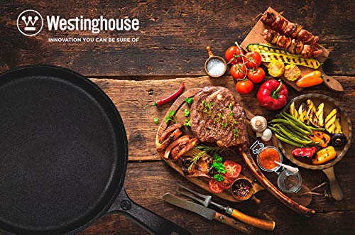 Image of Westinghouse CAST IRON SERIES WCCI000 8BK 105'' SEASONED CAST IRON ROUND GRIDDLE