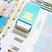 Index Label Embossing Tool, DIY Bookmark Punch Tool, Self Making Notepad Separator Page Punch, Multi Purpose Label Maker for Business Card Photo Account, with Metal Blade for Smoot