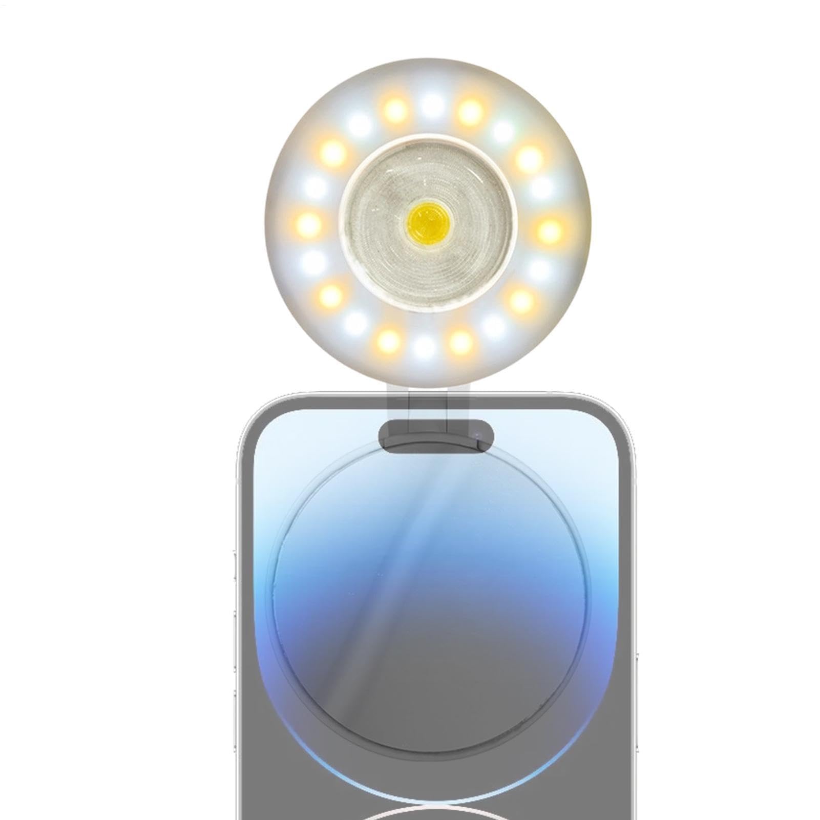 Luce magnetica per selfie, 3 livelli di luminosità