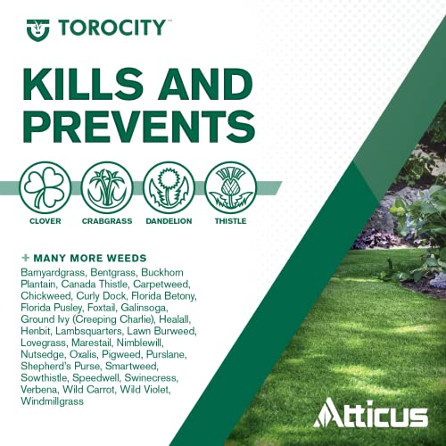 Atticus Torocity Herbicide (1 Gal) - (Compare to Tenacity) - Mesotrione Concentrate - Selective Weed Killer for Lawns and Turf Grasses - Pre and Post Emergent Control - Thumbnail 3