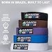 Vulkan Fight Company Brazilian Jiu Jitsu, BJJ Belt for Martial Arts Sports, White/Blue, A3
