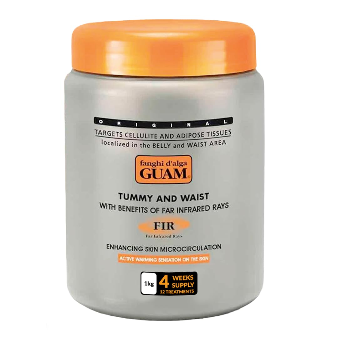 Anti-Cellulite Stomach Wraps, INFRARED Body Wrap for Flat Tummy, FIR Tummy Wrap Celulite Remover, Belly Cellulite Treatment, Stomach Skin Firming and Tightening Body Mud (2.2LB)