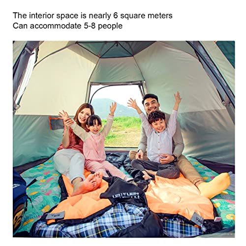 Carpa Familiar Pop Up para 5-8 Personas Camping Rápido miniatura 5