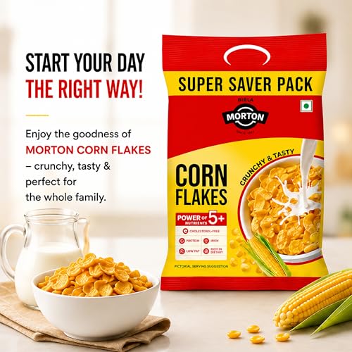 Image of Birla Morton Corn Flakes 500 Gm Pack of 2