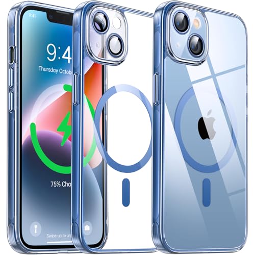 Coque silicone iPhone 14 antichoc et antijaune avec protection objectif