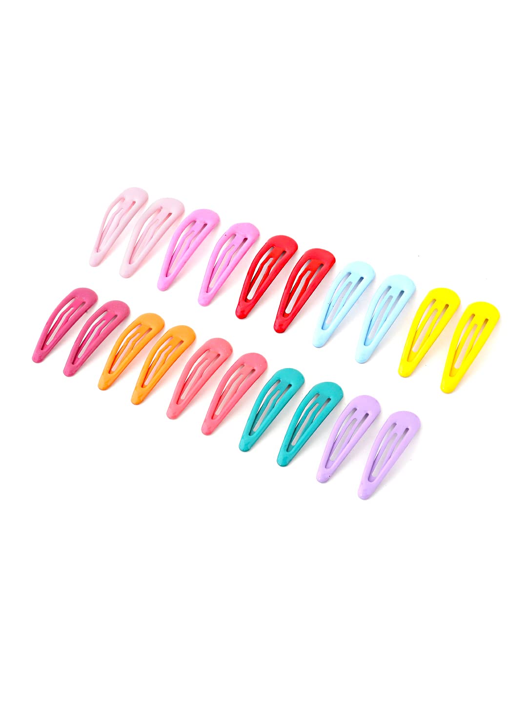 20 Pcs Snap Hair Clips Set for Kids & Teens