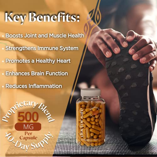 Turmeric Curcumin With Black Pepper 1500Mg - Joint Health & Inflammatory Support With 95% Curcuminoids For Potency & Absorption - Vegan, Gluten Free Joint Support Supplement Capsules With Bioperine #TOP4