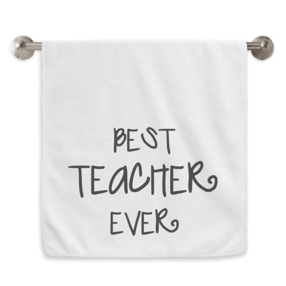 Serviettes Moelleuses Le Meilleur Professeur Ever 13x29 Pouces