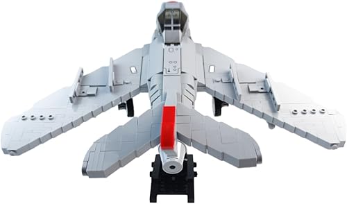 Miniatura 7 de kcolpas Kits de juguetes de construcción de armas militares para niños y adultos, juguetes con 15 Bis Fighter, compatibles con modelos a escala nano