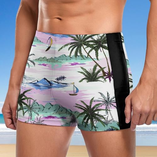 Boxer de bain homme Cocotier d'une résistance supérieure