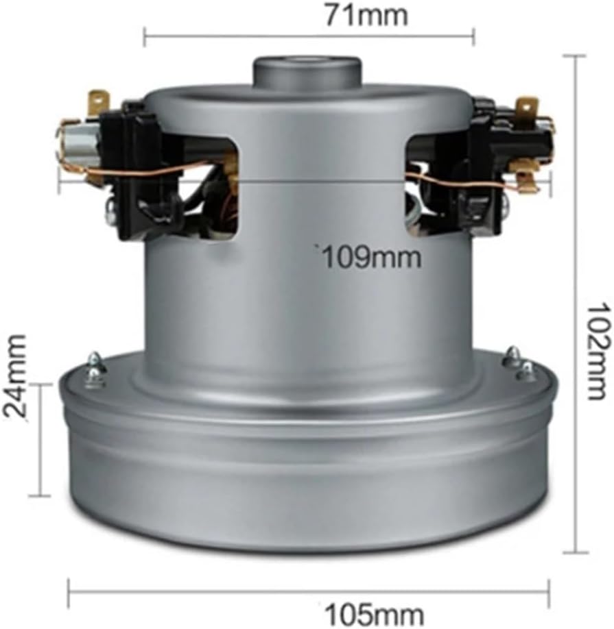 A69T1200W Universal Vacuum Cleaner Motor Large Power 105mm Diameter Vacuum Cleaner Accessory Parts Replacement Kit