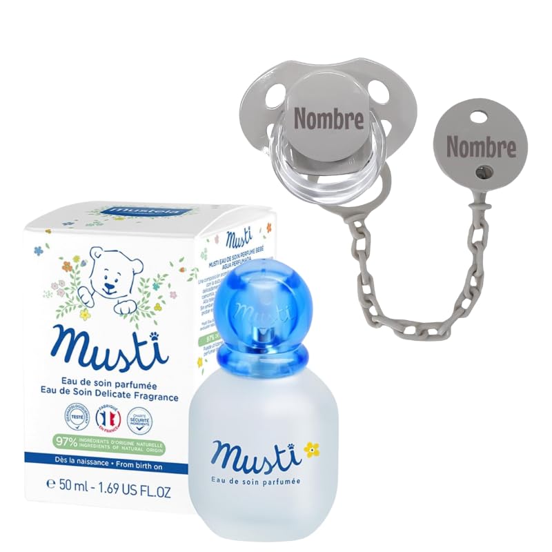 Mababyshop - Set de Chupete y Pinza Personalizados con Nombre |...