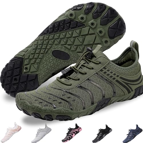 Image of Voyabarefoot Shoes for Women Men 2026 Upgrade Wide Toe Box Barefoot Hiking Sandals,Non-Slip Adjustable Water Shoes for Beach Walking Travel, Comfortable Slip On Walking Shoes