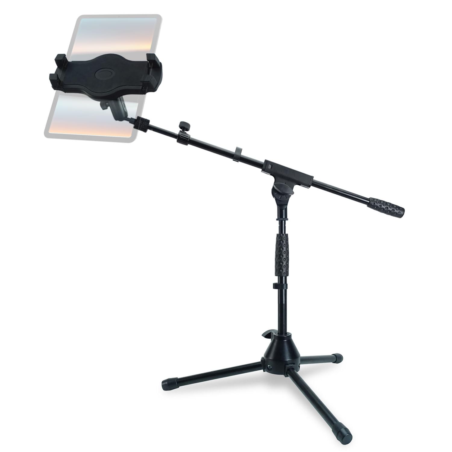 keepdrum MS01T statyw mikrofonowy niski statyw z uchwytem na tablet IS803